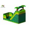 Buy cheap Green Amusement Park Commercial Grade Inflatable Adult Dry Slide Custom Logo from wholesalers
