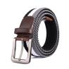 Buy cheap Canvas Woven Braided Fabric Belt Colorful 3.5cm Clip Buckles from wholesalers