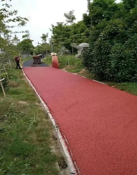 Buy cheap Indoor Outdoor EPDM Granules Eco Friendly Recycled Colour Rubber Walking Path from wholesalers
