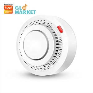 Wholesale Tuya Smart WiFi Smoke Detector APP Control Remote Alarm SMS Notification 80DB Siren from china suppliers