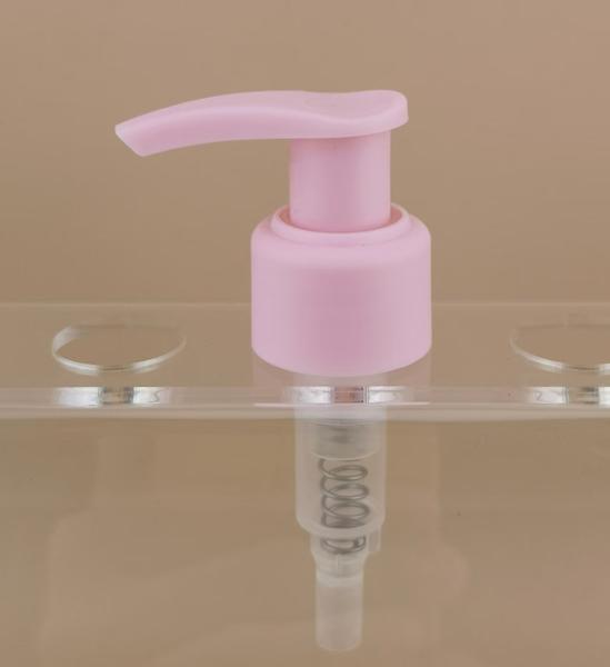 Buy cheap K201-9 Pink Lotion Pump Screw Lock Ribbed ISO9001/ISO14001 Certified for Skincare from wholesalers