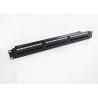 Buy cheap 1U Rack Mount 15 Slots 19 Inch Metal Horizontal Cable Management ISO Certification from wholesalers
