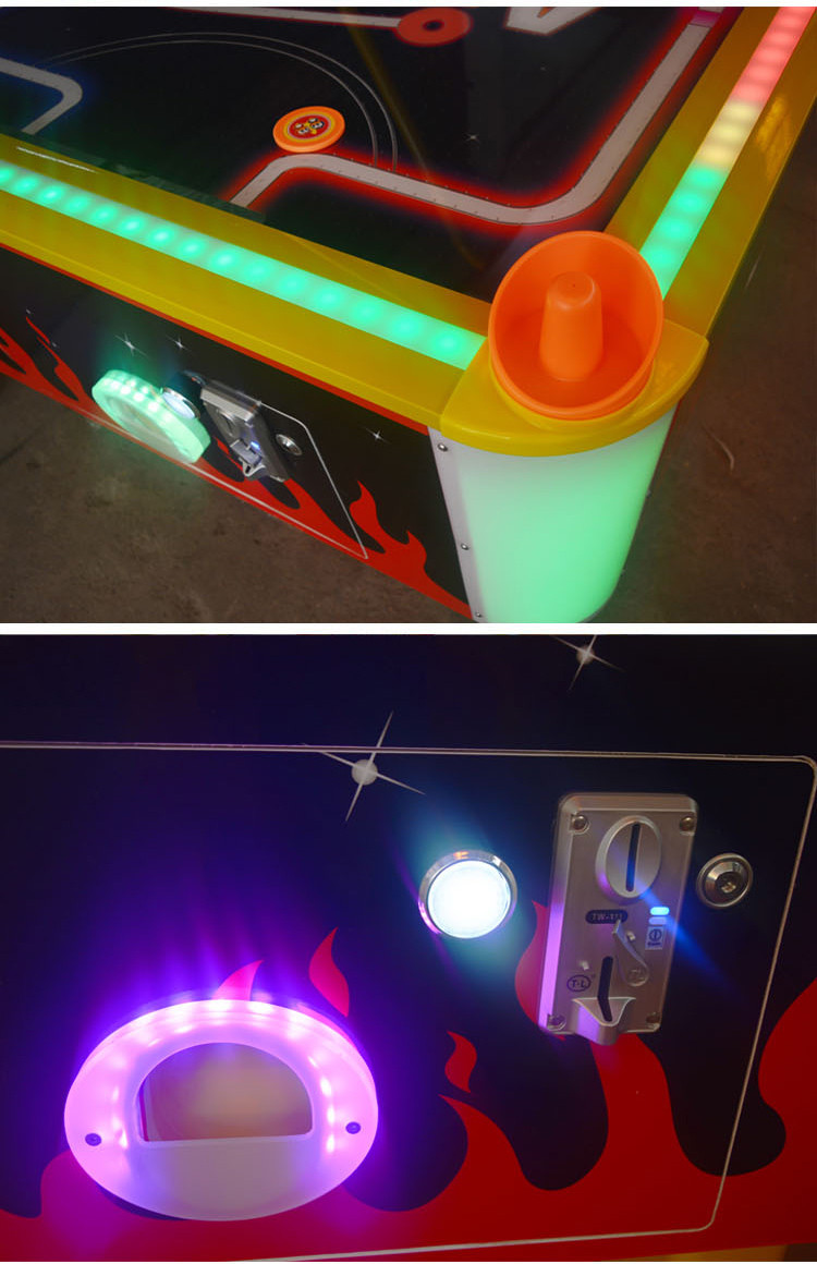 ODM Table Arcade Game Machines Air Hockey Pucks Pool 200w