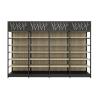 Buy cheap Customized Supermarket Display Shelving Durable Steel And Wood Store Display Shelf from wholesalers