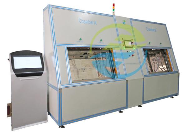 Dual Chamber Vacuum Helium Leak Detection Equipment With Automatic Recovery