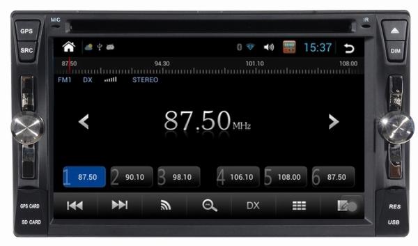 Ouchuangbo car DVD multimedia gps radio android 4.2 OS suport 4 core 1024*600 HD