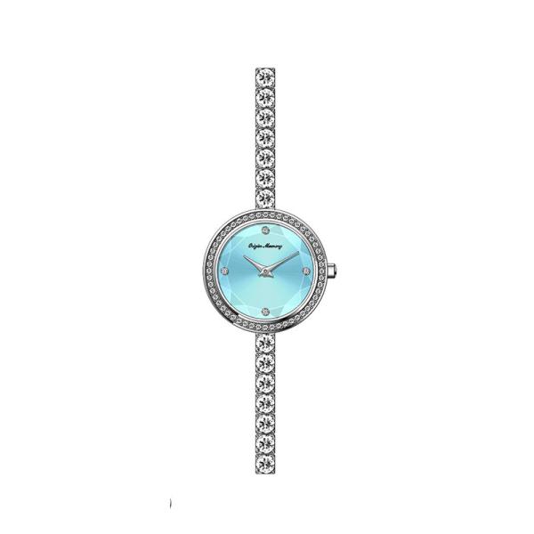 Buy cheap Luxury Stainless Steel Jewelry 26mm Small Quartz Bracelet Watch Fashion Zircon Shell from wholesalers
