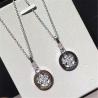 Buy cheap classic diamonds gold necklace 18kt gold with white gold or yellow gold or pink(rose)gold from wholesalers