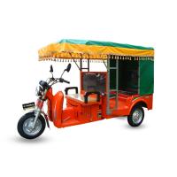 Buy cheap 150CC Three Wheel Cargo Motorcycle / Electric Passenger Tricycle With Roof product