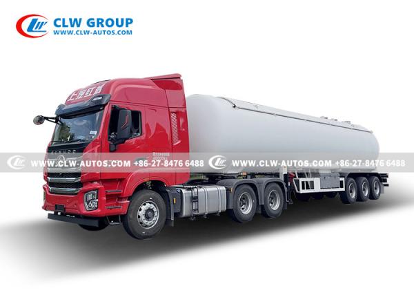Buy cheap 3 Axle Tank Semi Trailer LPG Transport Propane Trailer LPG Trailer 49.6CBM from wholesalers