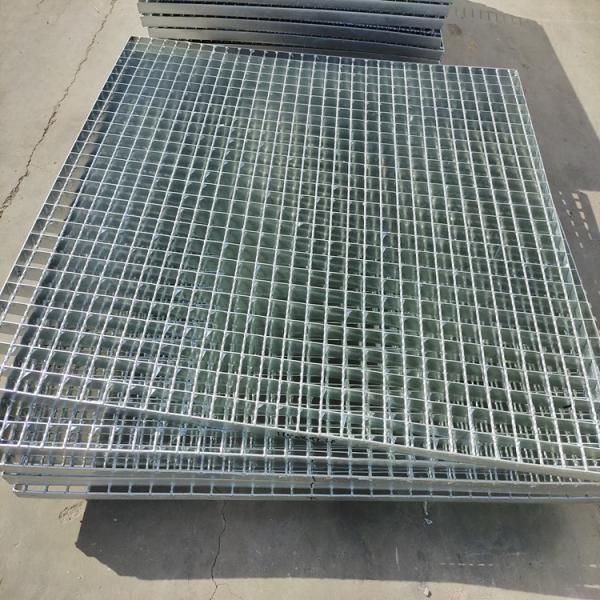 Customizable Heavy Duty Steel Grating Anti Corrosion Non Slip Breathable