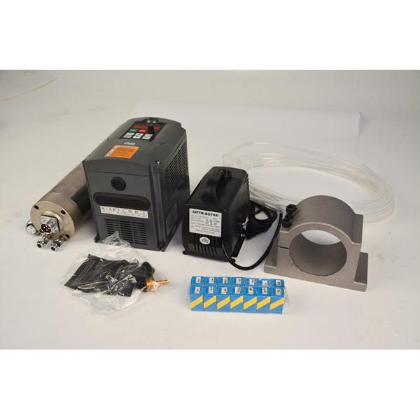 Buy cheap Water Cooled Spindle Kit 1.5kw 24000RPM VFD Inverter RS485 ER11 For CNC Milling from wholesalers