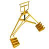 Buy cheap Aluminum Traffic Yellow 151*218*816mm Anti Theft Lock from wholesalers