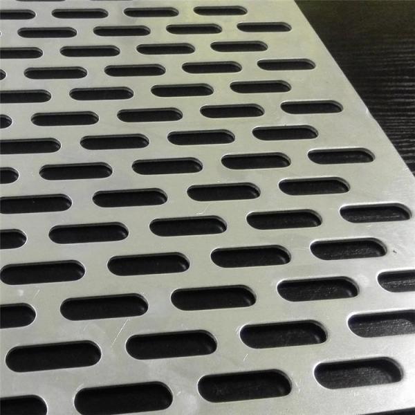 Buy cheap Slotted Hole Perforated Metal Sheet Stainless Steel Galvanized Steel Mild Steel Long Hole Sheet from wholesalers
