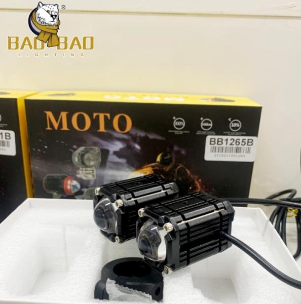 Buy cheap Devil Eye Black Aluminum White Yellow Motorcycle CG Luces Projector Driving Light from wholesalers
