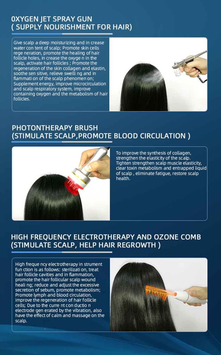 Stationary Type LED PDT Machine 5 In 1 Hair Regrowth Laser Machine Commercial