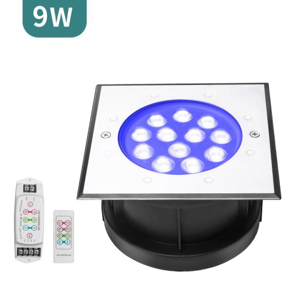 Buy cheap External Control DC24V 9W Led Underground Light SMD3535 RGB from wholesalers