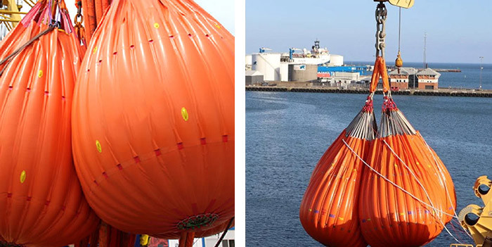 No Environmental Contamination Risks PVC Water Weight Bag Lightweight Easy To Transport