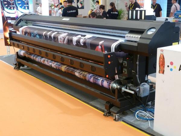 Buy cheap Micro Piezo 8 Color Epson DX7 Printer Double sided 2880 Nozzles for vinyl and banner from wholesalers