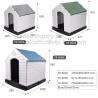 Buy cheap waterproof pet house large insulated plastic dog house, plastic dog kennel, Dog Product Plastic Durable Pet Dog House from wholesalers