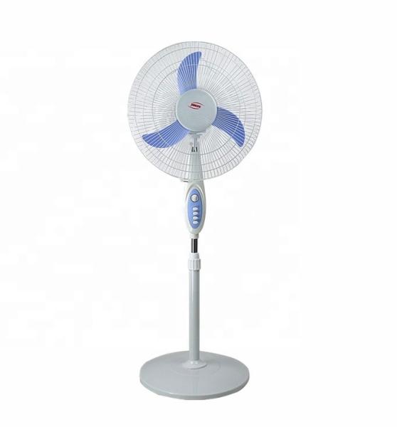 Buy cheap Electric USB Rechargeable Fan 16 Inch , Dc Motor 12v Stand Fan With Timer from wholesalers