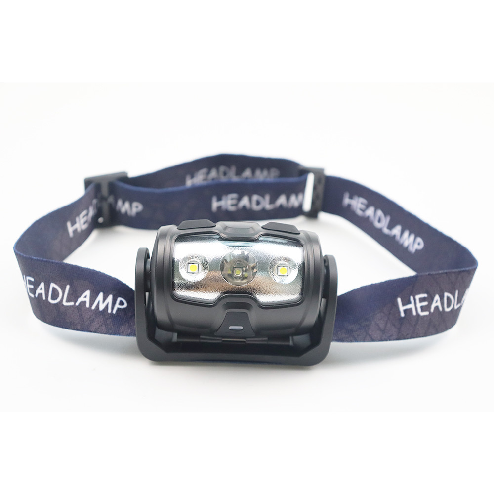 Work head lamp motion sensor headlamp 3W 360 ° Angle Adjustable Multiple Carry Way type-c charging 3A bettery