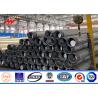 Buy cheap 69kv 65feet 75feet Steel Power Pole Electrical Q235 from wholesalers
