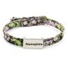 Buy cheap Laser ID Tag Pet Collar Anti Loss Bell Neck Rope Lettering Wind Cloth Art Belt from wholesalers