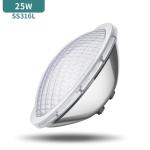 Single Color 25W AC/DC 12V PAR56 316L Stainless Steel IP68 Waterproof LED Pool
