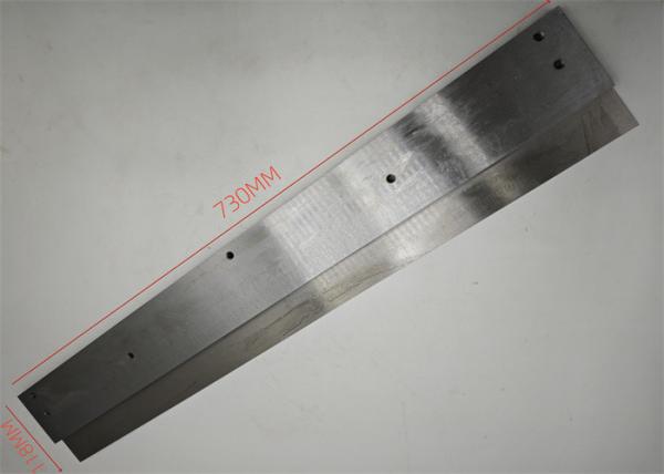 Ink Fountain Blades For SORM Printing Machine Spare Parts L 730MM W 118MM H 13/1