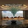 Buy cheap Large Modern Glass Stone Chandelier Living Hotel Project luxury lighting factory(WH-NC-105) from wholesalers