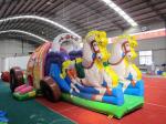Beautiful Commercial Inflatable Water Slides , Carriage Style Blow Up Water