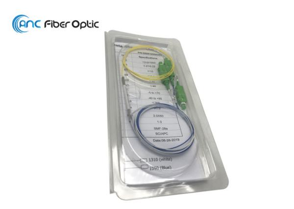 Buy cheap Fused 1x2 2x2 WDM MUX DEMUX Wavelength Division Multiplexer SM 980/1550 1480/1550nm from wholesalers