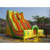 Buy cheap Giant Double Lane Inflatable Dry Slide Colorful Cartoon Printing For Amusement Park from wholesalers