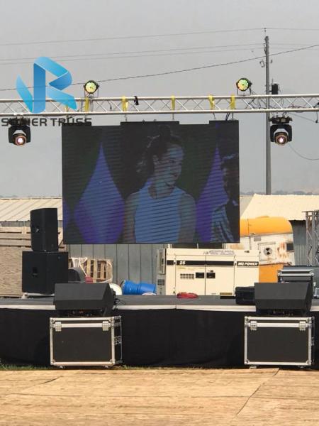 Buy cheap Ground Aluminium LED Screen Truss High Performance For Lighting / Speaker from wholesalers