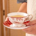 Christmas Ornament Cup Porcelain Mug Set Gift Box Ceramic Coffee Cups Tea Cup