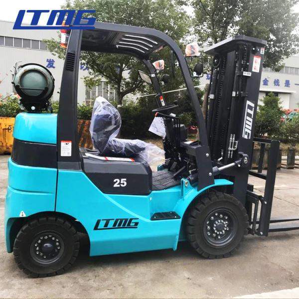 Buy cheap 1.5 Ton Small Sit Down Forklifts Gas Powered , Propane Fuel System Forklift from wholesalers