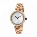 Boyear Custom Logo Wooden Watches Luxury Red Sandal Fashion Wood Watch Women