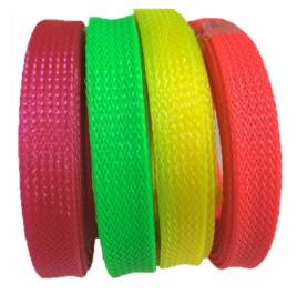 Buy cheap Colorful PPET Expandable Braided Sleeving , Flexible Electric Cable Sleeve Management from wholesalers