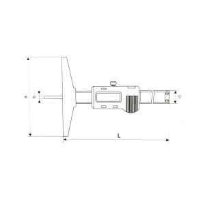 Buy cheap 0-150mm Stainless Steel Digital Tire Tread Depth Tester Gauge from wholesalers