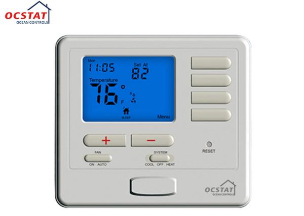 Quality Universal Floor Heating 7 Day Programmable Thermostat Single Stage 24v Power Supply for sale