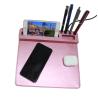 Buy cheap Smart Pink Fashion Wireless Charging Mouse Pad Custom Logo Pu Leather Multifunction from wholesalers