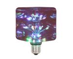 Child Bedroon 3w Decorative Filament Light Bulbs G80 Ice Square Glass