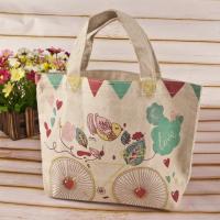 Buy cheap Popular Cotton Shoulder Bag Customized Logo Reusable Shopping Bags product