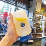 15oz Adults Matte Unbreakable Glass Water Bottle 460ml Customized Logo