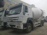 8 CBM Capacity Concrete Construction Equipment / Sinotruk Howo 6x4 Concrete