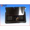 Buy cheap Round Corner Manual Flip Up Power Outlet With 1.5 Meter Cable Connectors from wholesalers
