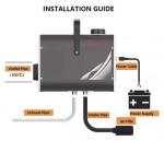 All In One Parked Car Heater Diesel 8kw DC 12V Truck Cooling System