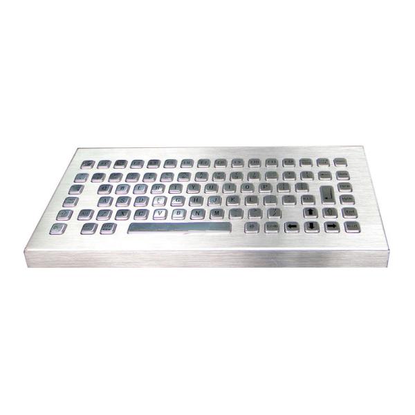 Buy cheap Industrial Desktop Waterproof Vandalproof Stainless Steel Metal Keyboard with 12 Function Keys from wholesalers