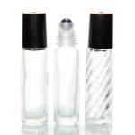Clear Mini Rollerball Bottles Refillable Roll On Bottle 10Ml